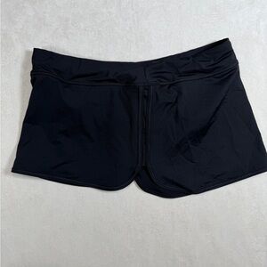 Athleta Women's Size Small Black Athletic Mid Rise Surge Shorts